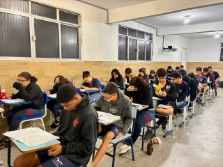 Dia de simulado externo no Colégio Rui Barbosa